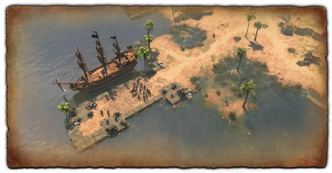 Flag of Aztecs in Age of Empires III: Definitive Edition